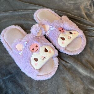 Women’s size U.S. 6 Kuromi Sanrio slippers
